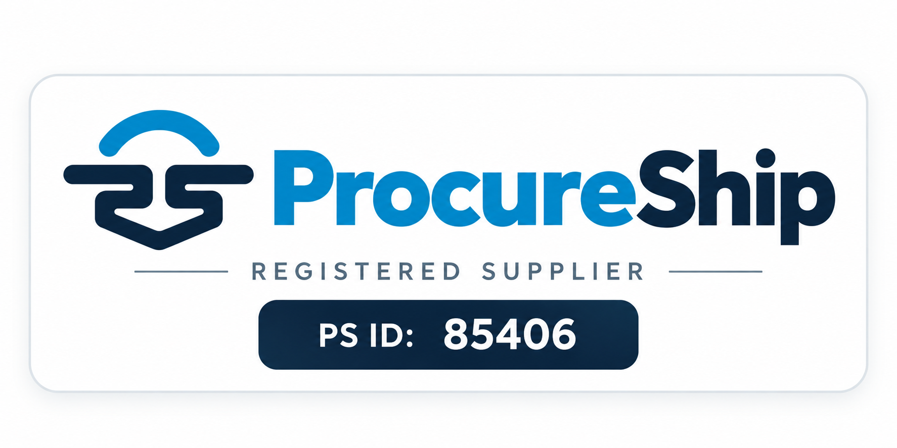 ProcureShip - Registered Supplier PS ID 85406